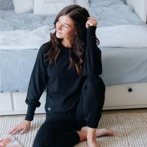 Pure Balanxed Classic Crewneck Sweater in Black XL